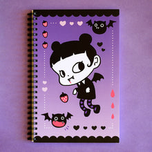 Load image into Gallery viewer, Katie the Vampire Notebook
