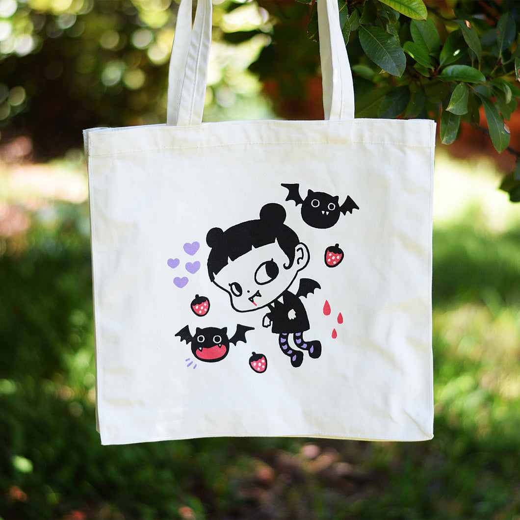 Katie the Vampire Tote Bag